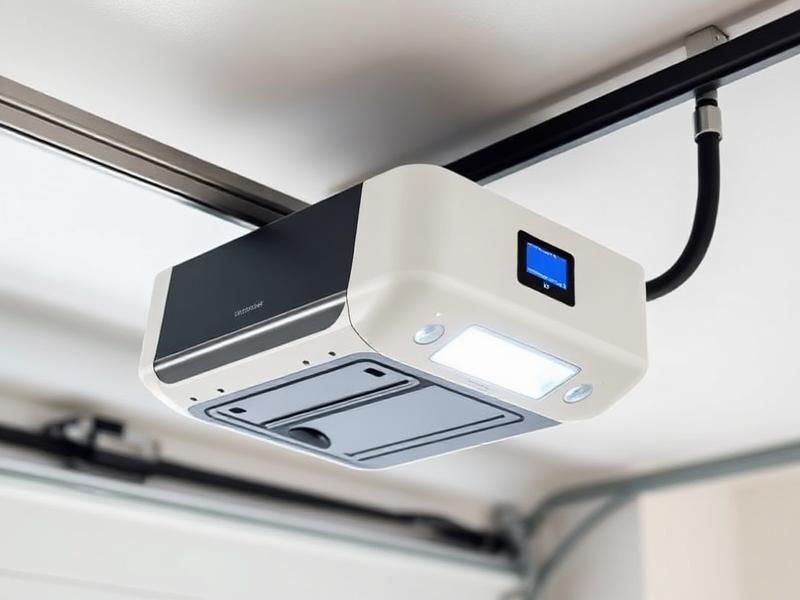 Smart WiFi garage door opener with modern technology and smartphone integration